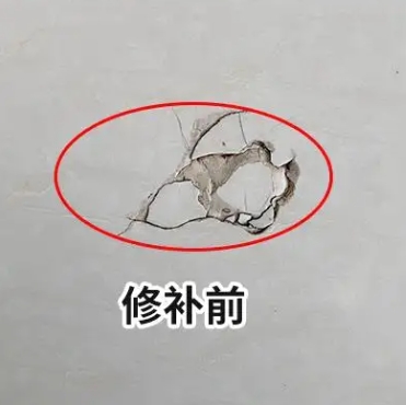 礼泉瓷砖空鼓维修公司分享瓷砖防水涂料过厚或表面过于光滑，可能会产生的问题。